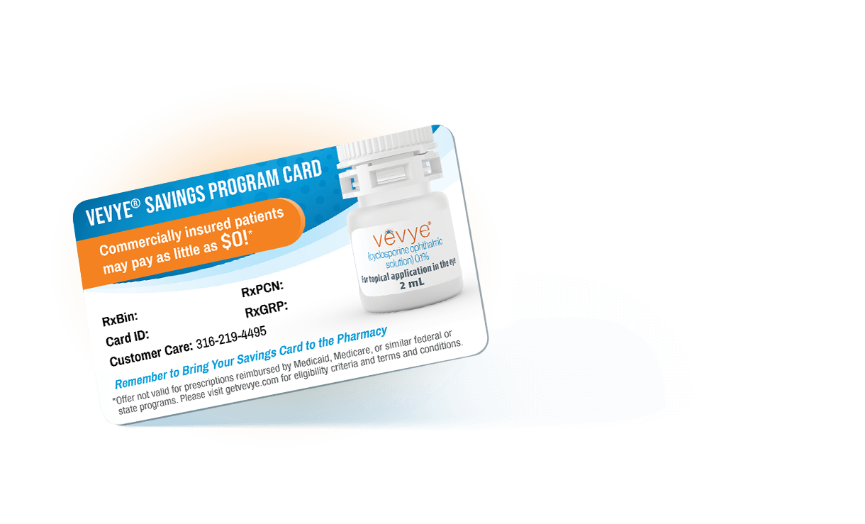 Vevye Savings Card
